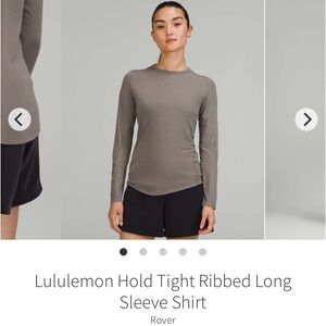 Hold Tight Ribbed Long Sleeve